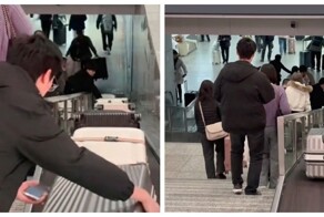 Полезная лента для багажа на вокзале в Китае