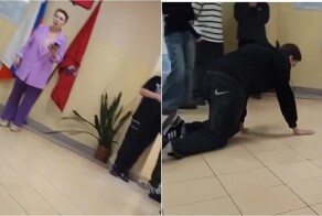 В московской школе учительница заставила ученика ползать по полу и хрюкать