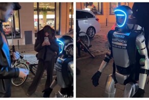 Разговор с дерзкий роботом в Польше