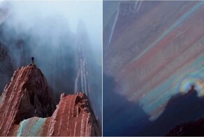 На Радужной горе в Перу заметили редкое явление — Броккенский призрак