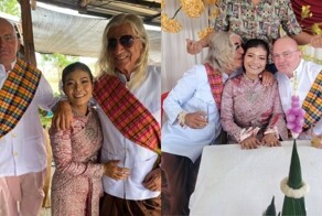 Жительница Таиланда вышла замуж за двух пожилых австрийцев