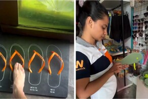 Магазин на Шри‑Ланке позволяет собрать свои идеальные шлёпанцы