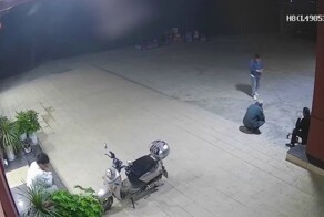 Внезапный "прилёт" в Китае