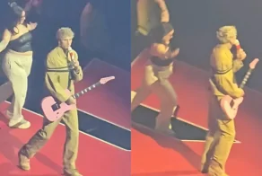 Фанатка провалилась во время концерта Machine Gun Kelly