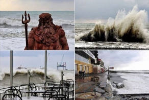 Развал инженерной защиты олимпийских объектов (43 фото)