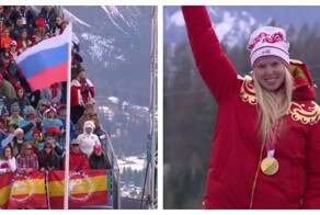 ️Российский гимн прозвучал на Паралимпиаде в Италии