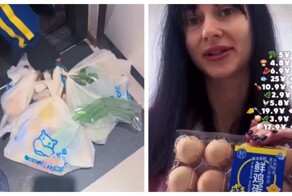 Продуктовая корзинка в Китае