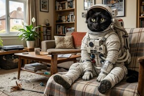 Кот-космонавт