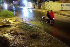 Неудачное покушение на мужчину в Эквадоре попало на видео