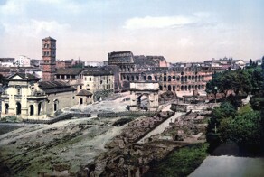 Рим в цветных открытках