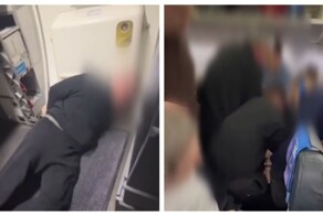 Вахтовик устроил дебош на борту самолета