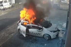 Оказывается, электромобили тоже умеют взрываться