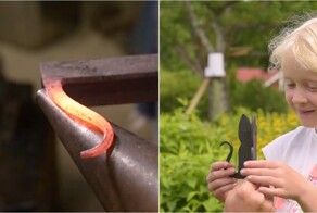 Мастер‑кузнец создал милую вещицу для дочери