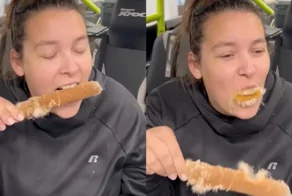 Девушка решила укусить камыш — и мгновенно пожалела о своём решении