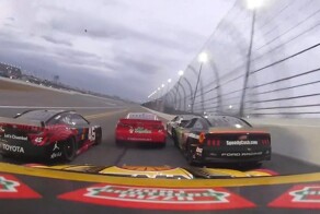 Авария от первого лица на соревнованиях Daytona 500
