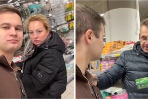 Милый розыгрыш в магазине: наблюдение за реакцией людей