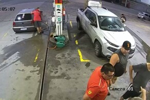 Мужчина пытался спалить заправку в Бразилии