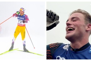 Лыжник напился прямо во время марафона