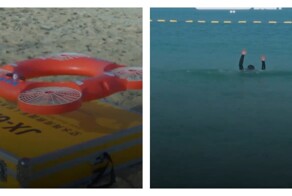 Робо-спасатели на пляжах Дубая