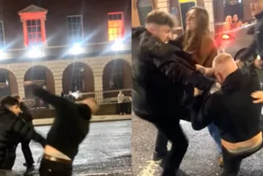 Пьяная ссора в забегаловке в Великобритании закончилась дракой
