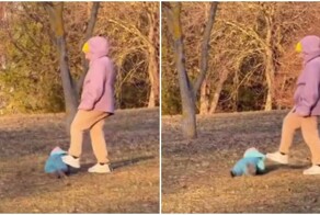 Нестандартное развлечение мамы и ребёнка