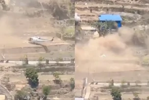 В Непале вертолёт разбился при приземлении