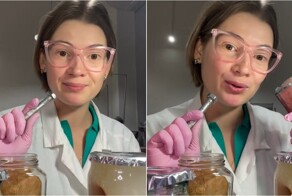 Дизайнер показала прототип кошелька из биокожи медузы