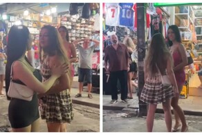 Ледибои избили провоцировавшую их туристку