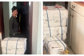 Родители отправили дочери необычную посылку