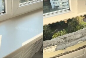 Мастер пришёл проверить окно и обнаружил серьёзную проблему с подоконником