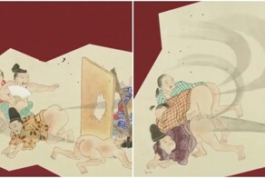 Битвы кишечными газами⁠ на японских свитках