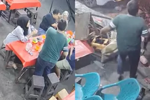 Автомобиль влетел в ночной рынок в Индонезии: пострадали люди