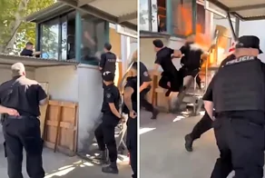 Рабочий поджёг себя во время спора о выплате зарплаты