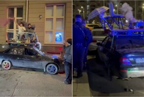 Молодых людей задержали в центре Москвы за жарку шашлыков на крыше автомобиля