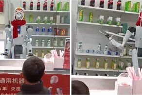 Робот-кассир устроил погром в магазине вместо выдачи заказа