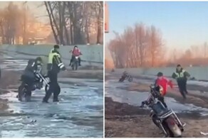 Отлов малолетних питбайкеров