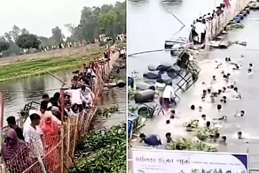 В Бангладеш обрушился переполненный плавающий мост