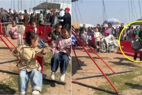 В Казахстане мать выдернула ребёнка с карусели и травмировала другого