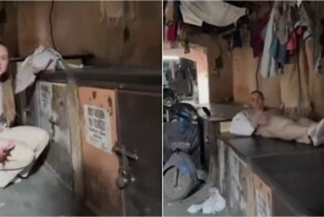 В Индии сдают спальные места прямо на улице