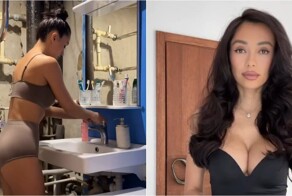 Модель показала «простую жизнь» за МКАДом