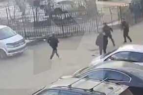 Поножовщина в Москве попала на видео