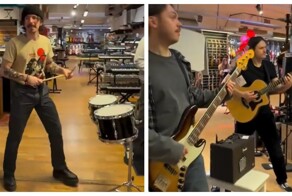 Музыканты хорошо проводят время