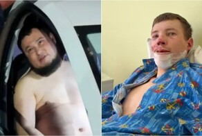 В Уфе пьяный водитель протаранил, а после избил мужчину из-за замечания