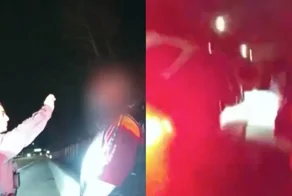 Повезло как никогда: офицер пережил мощный удар