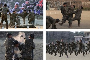 Ким Чен Ын посетил учения спецназа КНДР