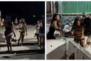 Пьяные американки подрались с ледибоями