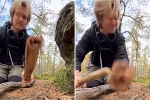 Музыкант показал, как звучит техно без оборудования — только палки и ритм