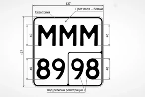 Утверждён ГОСТ на номера электросамокатов
