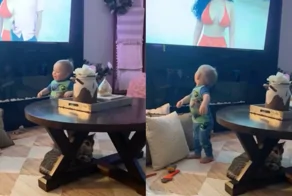 Ребёнок внезапно сменил приоритеты во время пробежки