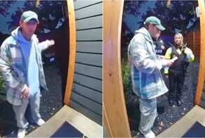 Подозрительный прохожий оказался романтиком: мужчина взял номер у полицейской